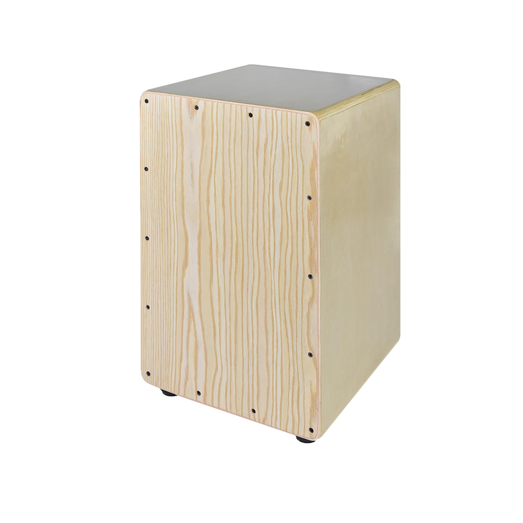 Amazon | Ennbom カホン Cajon 木製 パーカッション (木の色) | カホン